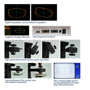 Ale-1200 +st-1200 Plus Équipement optique Ébavureuse de lentilles automatique sans gabarit avec fonction de rainurage - Product Image 5