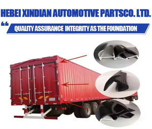 Bandes d'étanchéité pour portes de fourgonnettes à âme pleine en forme de H à paroi épaisse à faible coût, style hayon haut de gamme pour camions de chargement réfrigérés en EPDM - Product Image 4