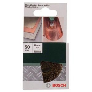 BOSCH - 2609256516 Cepillos de copa de alambre para taladros con alambre prensado ø 50mm - EAN 3165140389358 ABRASIVES - Product Image 2