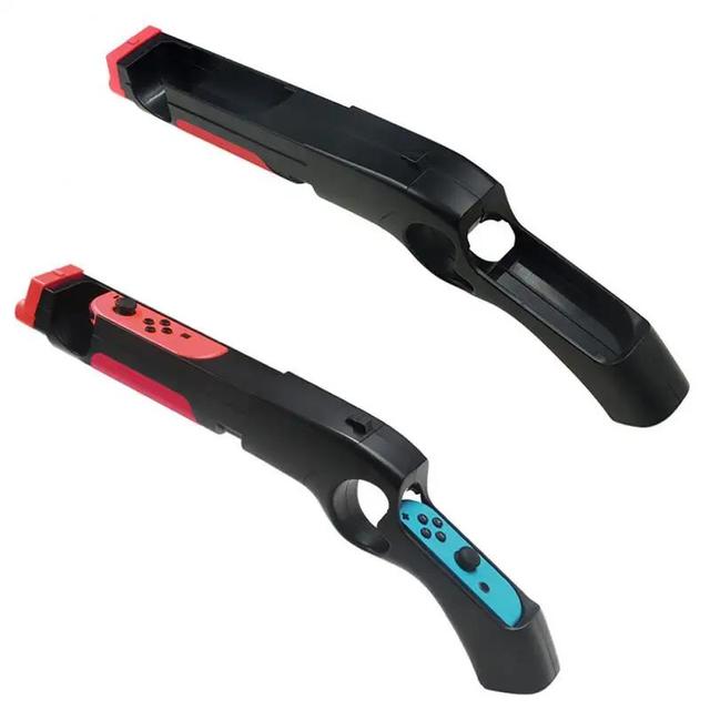 For Nintendo Switch Handgrip Sense Joystick Shooting Gun Controller Gamepad Joypad Disc Card Storage Gaming Accessories for Guns