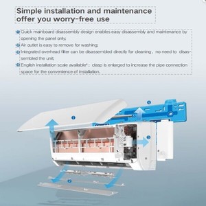 Aires Acondicionados Split al por Mayor de 12000, 18000 y 24000 BTU, Aire Acondicionado Inteligente de Pared para Uso en Hoteles - Product Image 5