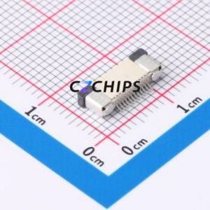 FPC-0.5AS-12PWCR-H20 FFC/FPC Connector SMD,P=0.5mm,Horizontal Mount Connector Drawer Type Top Contact 12P 0.5mm - Product Image 2