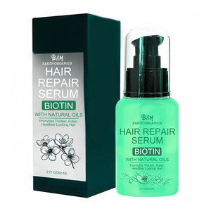 El mejor suero de aceite de Romero natural con kit Derma Roller Boost Hair Growth Tratamientos para la pérdida de cabello para mujeres - Product Image 1