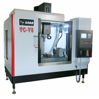 Fresadora CNC Vertical de 4 Ejes con Certificación CE del Fabricante, Control GSK, BT40, Motor Único, Alta Rigidez, Alta Velocidad, Uso Pesado