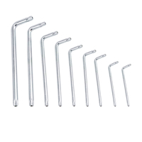 Kunci pas 45 # baja Torx l-type T10 T15 T20 T25 T27 T30 T40 T45 T50 kualitas tinggi
