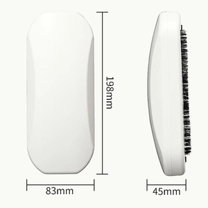 Brosse à poussière pour <span class=keywords><strong>tapis</strong></span>, balayette à miettes en plastique pour table de chevet, nettoyeur de poils d'animaux, rouleau adhésif anti-peluches pour vêtements - Product Image 2