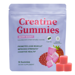 Gomitas de L-Creatina Natural Certificadas por COA, Mezclas Personalizadas para Mejorar la Recuperación, Marca Privada, ODM, OEM, Certificación KOSHER y USDA - Product Image 3