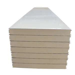 100mm 120mm 150mm color steel Insulation wall pu polyurethane sandwich panel cool room cold storage panel price