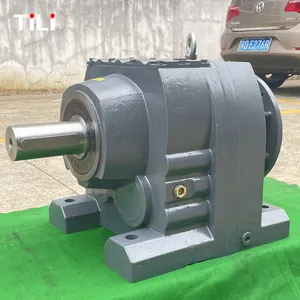 Transmission TILI R Series Customization Quality Helical Foot Mounting Inline Helical Speed Reducer Shaft Reverse Transmission Gearbox