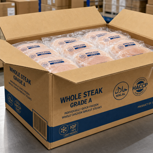 <span class=keywords><strong>Pechuga</strong></span> de Pollo <span class=keywords><strong>Entera</strong></span> Congelada de Grado Superior, Certificada Halal, Filetes Tiernos para Catering Premium y Suministro a Hoteles - Product Image 6