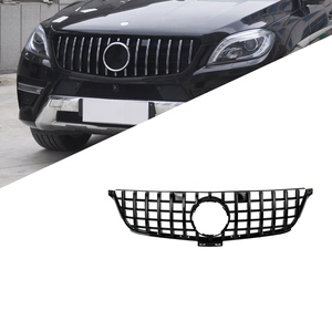 Grille de pare-chocs avant style GT pour Mercedes-Benz Classe <span class=keywords><strong>ML</strong></span> W166 ML350 ML450 ML550 grille de pare-chocs avant 2013 2014 <span class=keywords><strong>2015</strong></span> - Product Image 1