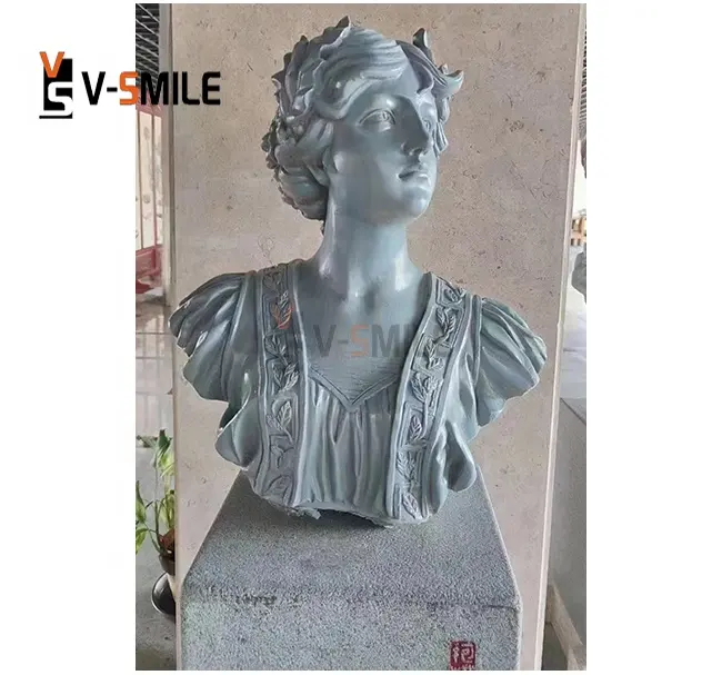 Esculturas de estatua de busto de hombre romano de mármol para decoración del hogar a la venta