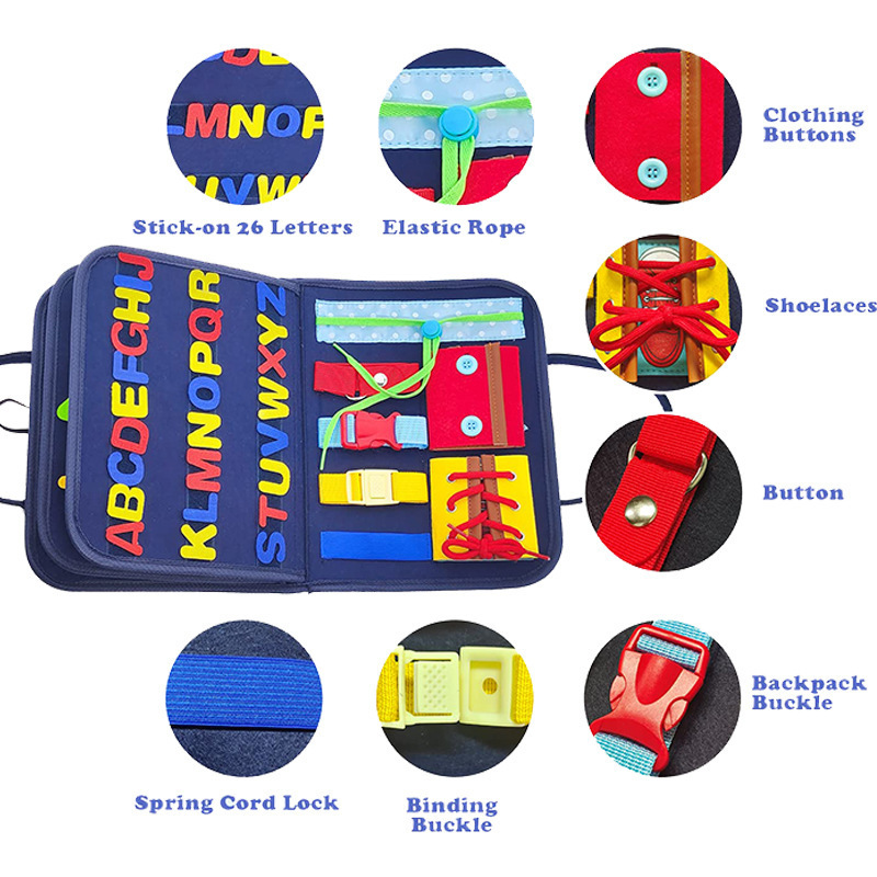 Accessoires Busy Board Montessori - Prise, Fiche Et Interrupteur Pour Enfants Curieux