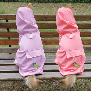 Manteau de pluie imperméable pour chien avec logo personnalisé en gros du fabricant - Product Image 1