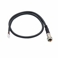 Câble de raccordement sur mesure, connecteur circulaire droit M8 3 ou 4 broches, faisceau de câbles mâle-femelle