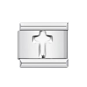 Italian Modular Stainless Steel Jewelry Chain Mixed Shapes For Bracelet Making Unisex DIY Luxury Accessory Spring 2024 - Product Image 4