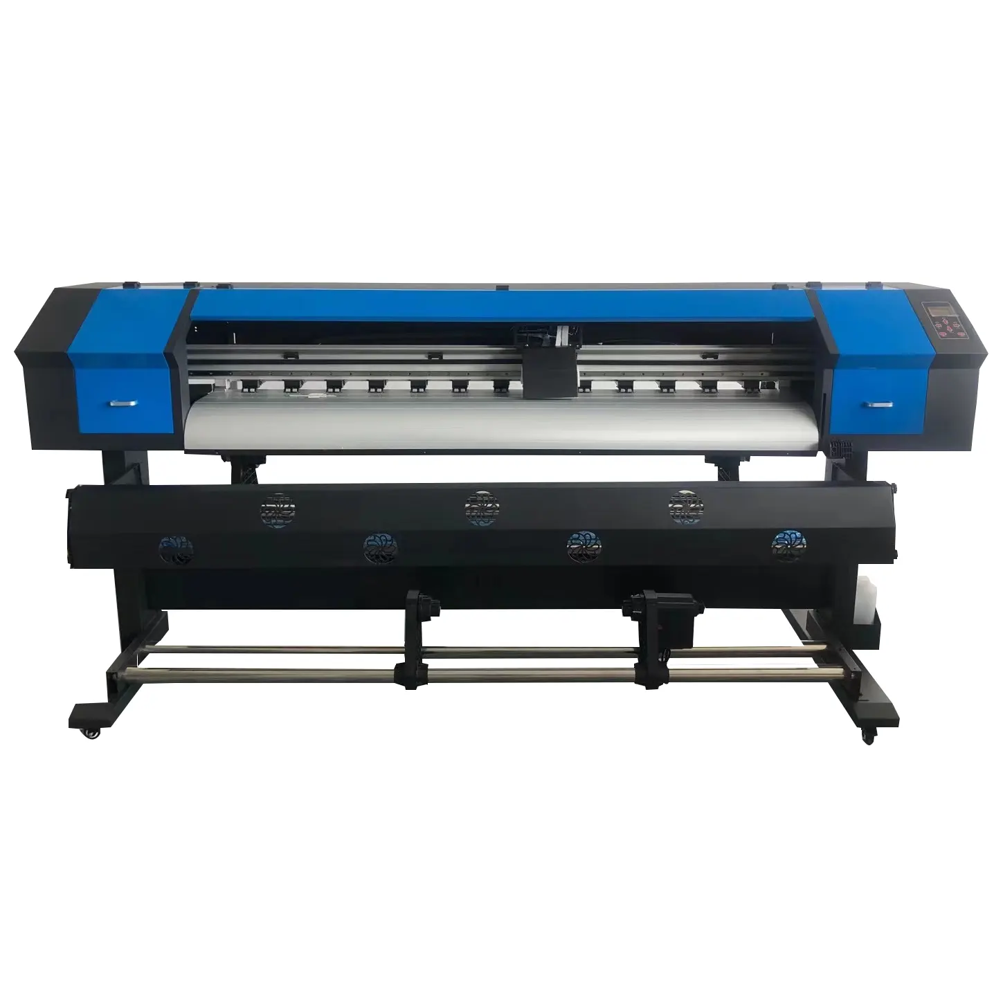 Guangzhou 1.3M 1.6M 1.8M 2.5M 3.2M Canvas Vinyl Printer Digitale Xp600 Dx5 Hoofd Eco Solvent inkjet Printer