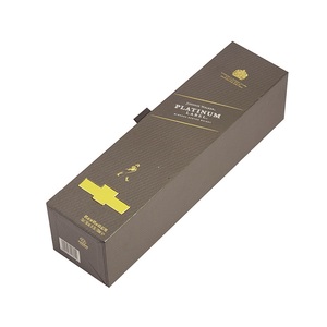 กล่องของขวัญไวน์ฝาพับยาวขายดีกล่องของขวัญไวน์ cajo de regalo de <span class=keywords><strong>Vino</strong></span> Larga de lujo CON <span class=keywords><strong>Tapa</strong></span> abatible personalizada (mayoreo) - Product Image 2