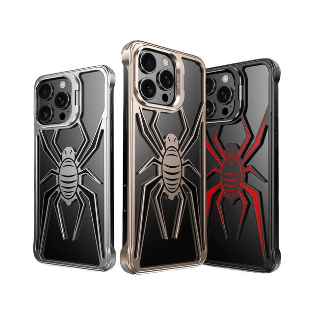Luxury Alloy Aluminum Kickstand for iPhone 17 17Pro 16 15 14 Pro Max 13 Pro New Trending Armor Drop-proof Mobile Phone Cases