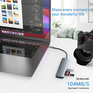 อะแดปเตอร์ USB ฮับ4K 60Hz 30Hz Type C TO HD 2.0 USB 3.0 Pd 100W สำหรับ MacBook Air <span class=keywords><strong>Pro</strong></span> <span class=keywords><strong>iPad</strong></span> <span class=keywords><strong>Pro</strong></span> <span class=keywords><strong>M1</strong></span> PC อุปกรณ์เสริม USB HUB - Product Image 3