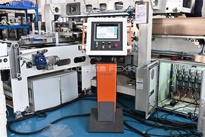 Đầy đủ tự động nhà vệ sinh cuộn chuyển đổi máy giấy vệ sinh máy đóng gói 160 gói 2 lớp mô Giấy Gói máy - Product Image 5