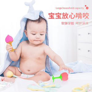 Chupete para niños de 0 a 24 meses, juguete suave de silicona, suministros para bebés - Product Image 4