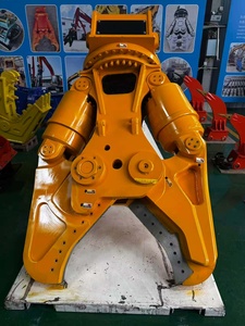 Potentes alicates hidráulicos de doble cilindro para excavadoras, cizallas para eliminación de chatarra, esenciales para la construcción de motores y núcleos de motor. - Product Image 4