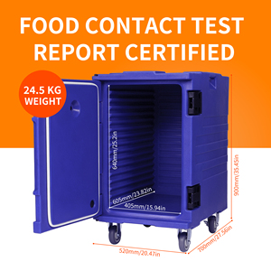 Contenitore Termico Rotostampato da 160L con Ruote, Grande Capacità per Catering e Consegna, per Alimenti Caldi e Freddi - Product Image 2