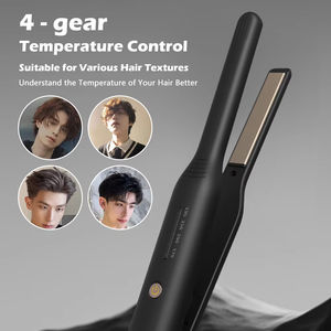 Fer à lisser et à boucler spécial pour hommes, fer plat pour cheveux courts et barbe, outil de coiffure électrique, pince à lisser les cheveux - Product Image 5