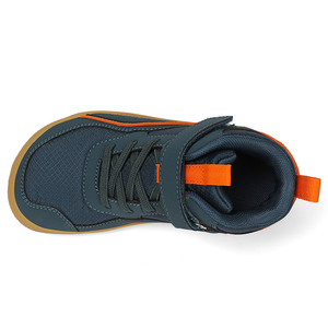 أحذية رياضية خفيفة الوزن للأطفال بحزام قابل للتعديل، أحذية رياضية بسيطة وعالية الرقبة للأولاد والبنات - Product Image 3