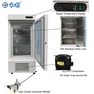 Réfrigérateur ultra-basse température moins 65 degrés congélateur 158l réfrigérateur médical - Product Image 2