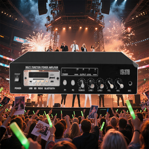 Haute qualité 100v Blue Tooth Tuned PA System MP3 Mixer Amplificateur USB Port Active Powered Metal Shell AC Power Supply Utilisation de l'église - Product Image 3