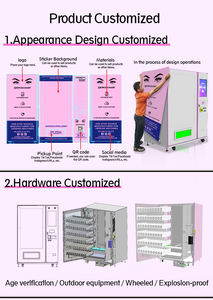 22-дюймовый сенсорный экран, торговый автомат для косметики, соответствующий стандартам ADA, с интеграцией SDK <span class=keywords><strong>POS</strong></span>, удаленным мониторингом и различными способами оплаты - Product Image 6