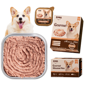 Mousse Gourmet Premium pour Chiens en Gros à Bas Prix OEM/ODM, Aliment Humide 100g*12 Poulet Bœuf Thon, Nourriture Complète et Équilibrée pour Chiens - Product Image 5