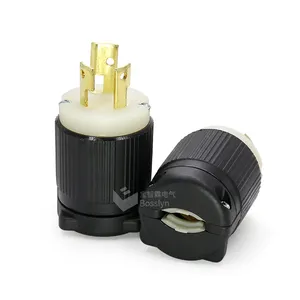 Spezialisiert Zuverlässig GENERATOR Power Twist-rastaufnahme/Twist Lock L6-15P/Industrielle STECKER 15A 250 V Schwere