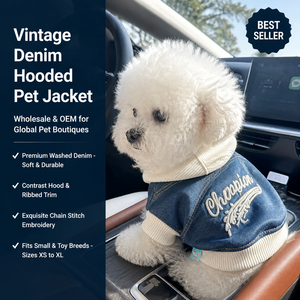 Vêtements <span class=keywords><strong>pour</strong></span> chiens et chats : Manteau en jean mignon <span class=keywords><strong>pour</strong></span> chiot, décontracté, à deux pattes, printemps-automne, <span class=keywords><strong>pour</strong></span> petites races - Vente en gros usine - Product Image 2