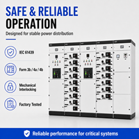 Centro de Control de Motores MNS MCC 630A Personalizado SLD para Tratamiento de Aguas Residuales IEC 61439
