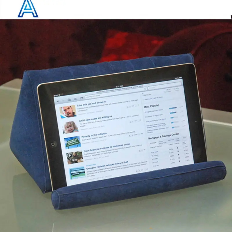 Panel tablet bilgisayar boost tepsi yastık özelleştirilebilir için PVC şişme orta boost yastık