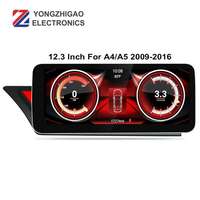 Radio Táctil con Navegación Android 10 de 12.3 Pulgadas, Unidad Principal MMI 2G para Audi A4 B8 A5 B7 B9 2007 2008 2010 2011 2016