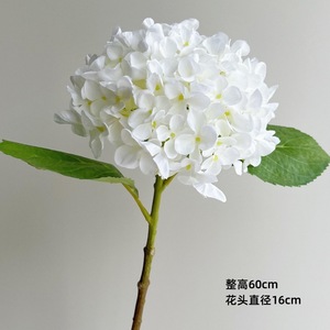 Vendita calda viola blu reale <span class=keywords><strong>come</strong></span> il gambo del fiore di ortensia artificiale tocco reale ortensia 16cm Dia per la decorazione di eventi di nozze della casa - Product Image 6