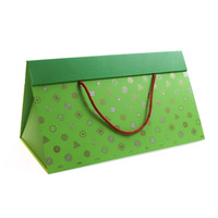Boîte cadeau en papier rigide biodégradable écologique personnalisée pour l'emballage des vêtements et des textiles de maison, avec doublure en éponge - Taille et couleur personnalisables