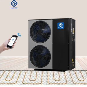 Air Source Heatpump Freestanding Air to Water Heat <b>Pump</b> Chiller Painted Cabinet 10-40 Kw <b>Solar</b> Bathroom ROHS Hotel Inverter Heat - Product Image 5
