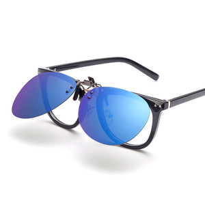 Custom Clip-On Sunglasses TAC Lens UV380 Polarized For Driving Fishing Cycling Women <b>Grey</b> <b>Frame</b> - Product Image 4
