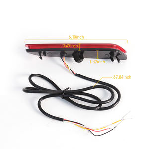 ไฟสะท้อนกันชนหลังอุปกรณ์เสริมรถยนต์สำหรับ Toyota Corolla Cross 2020ไฟเบรค2021<span class=keywords><strong>สัญญา</strong></span>ณไฟเลี้ยวแบบไดนามิก - Product Image 6