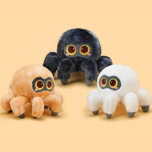 Peluche araignée multicolore <span class=keywords><strong>Lucas</strong></span>'s Friend avec logo personnalisé, jouet en peluche araignée <span class=keywords><strong>de</strong></span> <span class=keywords><strong>dessin</strong></span> <span class=keywords><strong>animé</strong></span>, petite poupée en peluche, coussin doux, pendentif porte-clés - Product Image 1