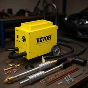 Máquina de desabollado Vevor 220V, equipo de reparación de carrocerías de acero con herramientas para fijación de paneles de automóviles - Product Image 2