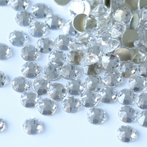Strass en verre à dos plat 2088 en gros, pierres précieuses en vrac, strass non thermocollants, cristal Citrine AB pour nail art et artisanat - Product Image 6