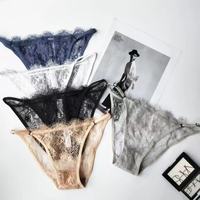 텔리지 YXK70S 일본 성숙한 여성용 투명 속옷 여성 섹시 레이스 얇은 스판덱스/나일론 심리스 미디엄 컨트롤 시스루