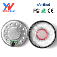 Vente directe usine – Haut-parleur micro-casque personnalisé 36*5.4mm 36mm 32Ohm 20mW 0-20kHz à décibels élevés pour casques et écouteurs