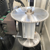 Fresadora de extremos CNC de 3 ejes con certificación CE de la fábrica Shandong WEIKE, 600 mm de ancho para PVC/UPVC y aluminio con motor de 3000W